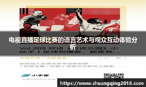 电视直播足球比赛的语言艺术与观众互动体验分析