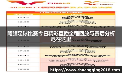 阿旗足球比赛今日精彩直播全程回放与赛后分析尽在这里