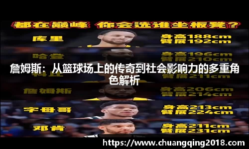 詹姆斯：从篮球场上的传奇到社会影响力的多重角色解析